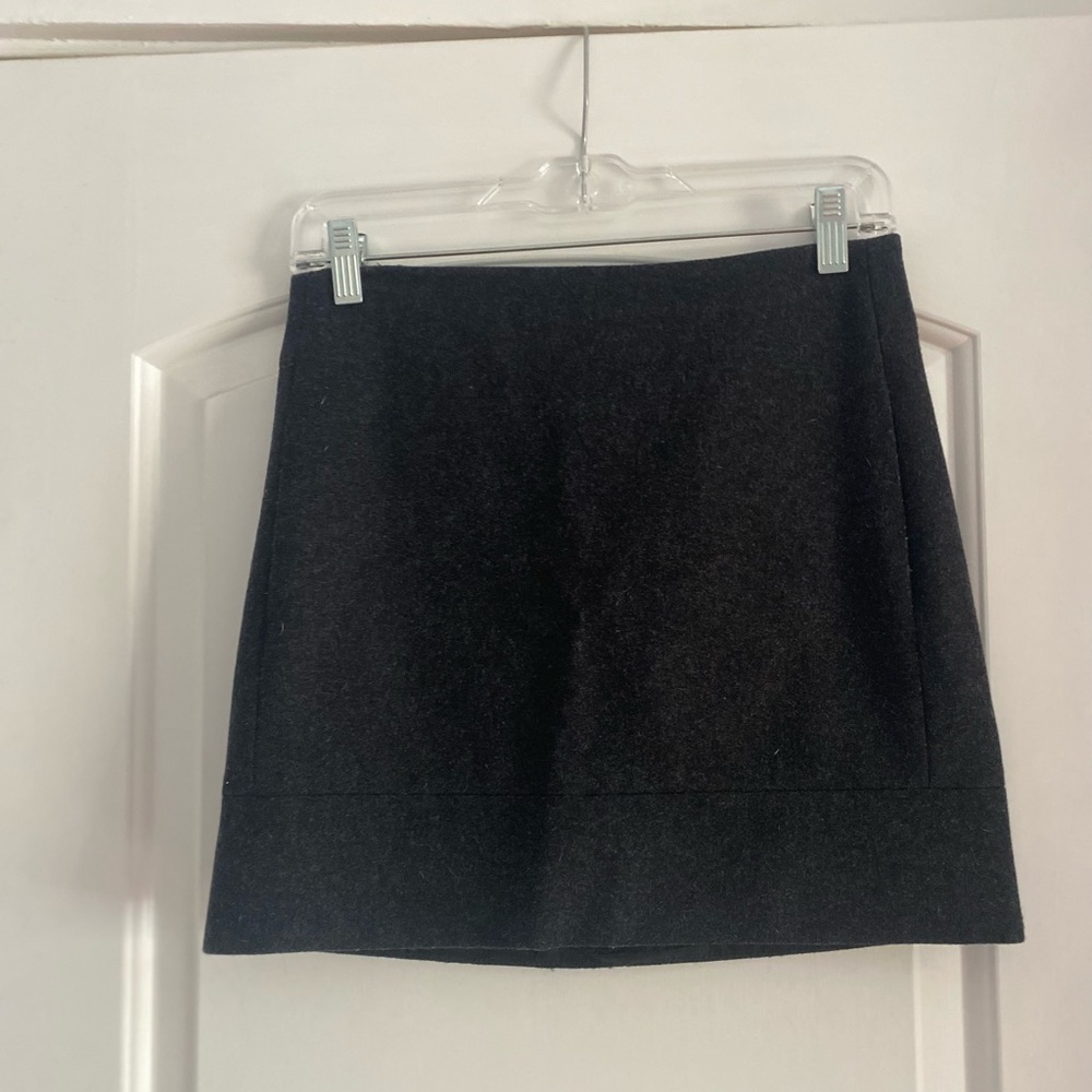 J. Crew Dark Gray Mini Skirt